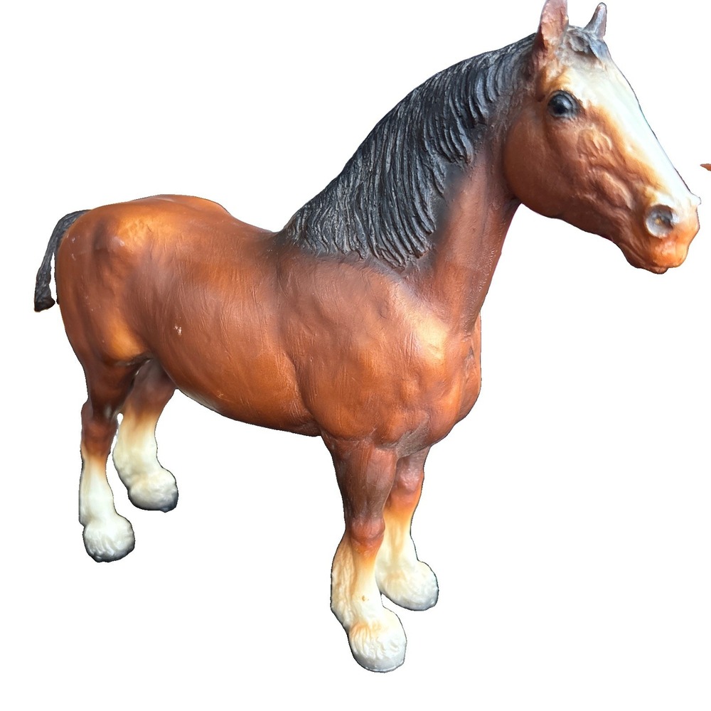 Vintage Breyer Horse Chestnut Clydesdale Draft Mare Matte  #83